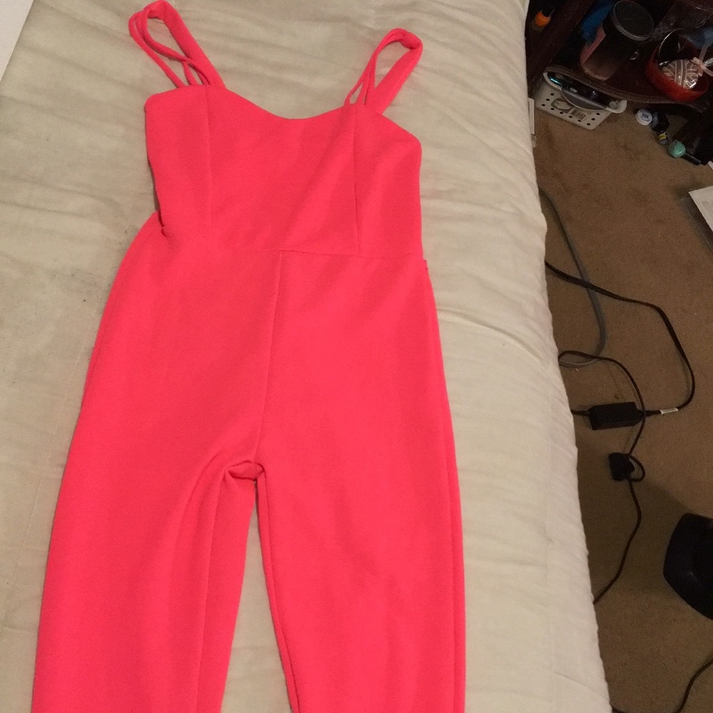 A pink jumper